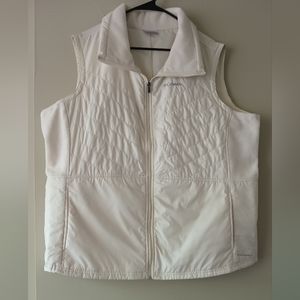 Columbia Off White Vest